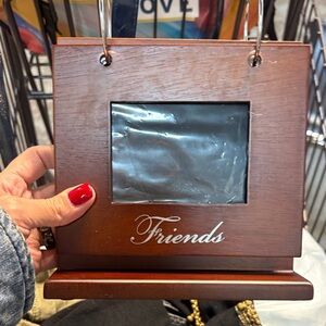 Real Walnut Wooden Friends Photo Frame and album
